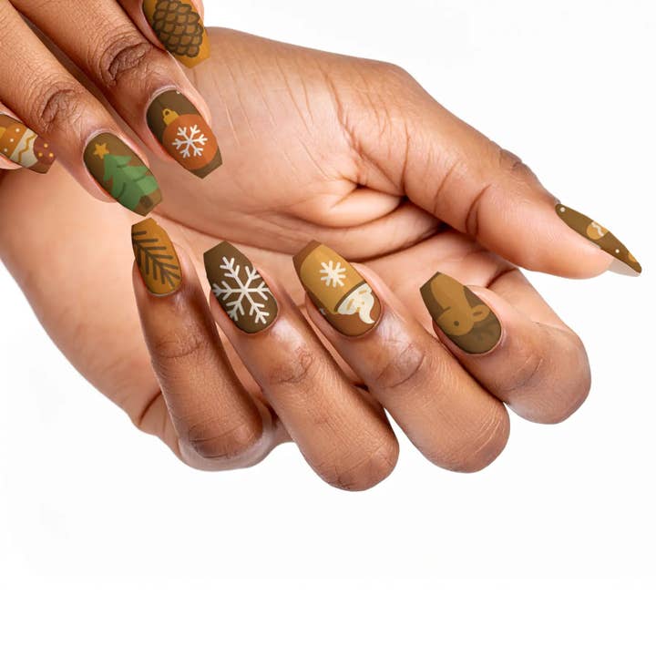 FYNE BODY - Wholesale Press-on/fake nails - Hot Cocoa Christmas Press-On Nails42