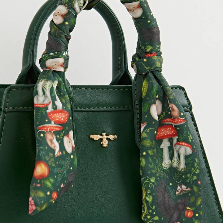Fable England – wholesale Top handle bag – women's – FABLE x Catherine Rowe Into the Woods Tote Purse - Mini