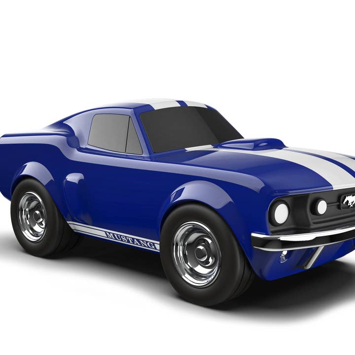 Blue Ford Mustang Racing Car for wholesale by Baghera (US)
