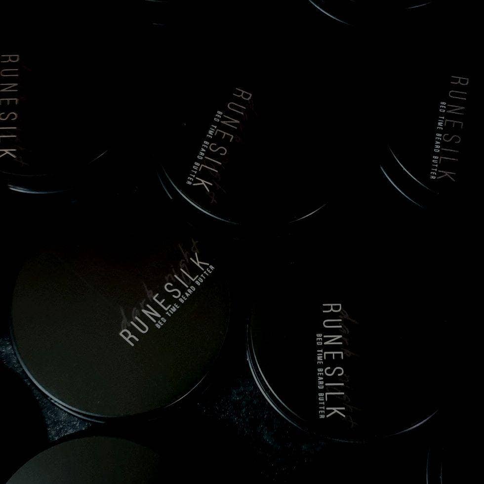 RUNESILK - Wholesale Beard Styling Product - Dark Night Beard Butter2