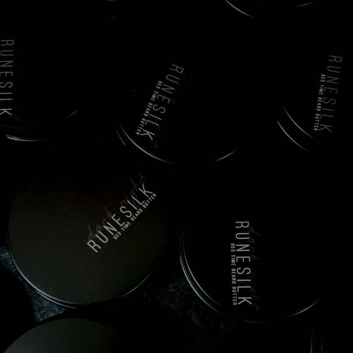 RUNESILK - Wholesale Beard Styling Product - Dark Night Beard Butter2
