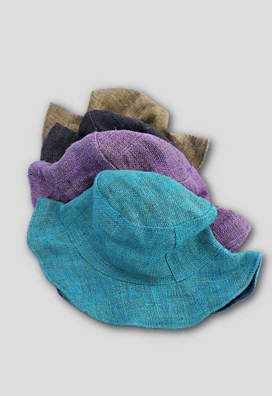 Ganesh Himal Trading - Vente Bob – femme - Chapeau Hemp Brim1