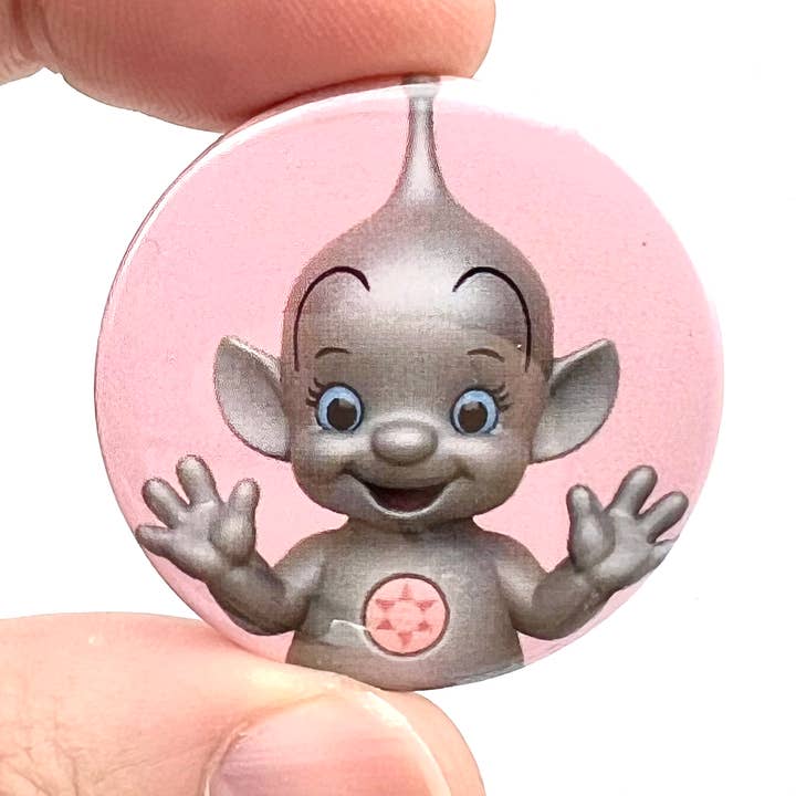 Badge épingle bouton extraterrestre cosmique mignon kitsch (lot de 3) (Copie) pour la vente par Bite Your Granny