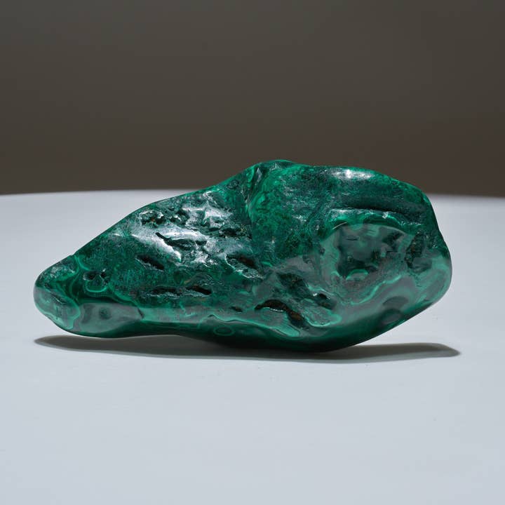 Malachite And More - Wholesale Spiritual Stone/Crystal - 0.61 LB Polished Freeform Malachite2