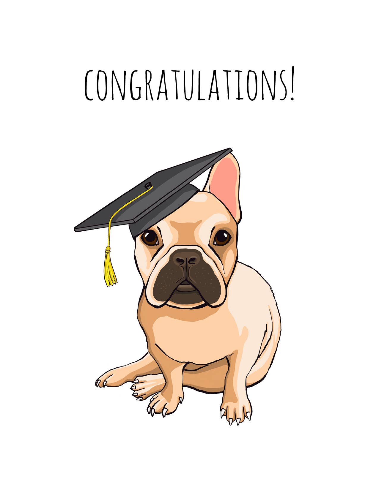 Noted By Copine - Wholesale Graduation Card - Congratulations Graduate1