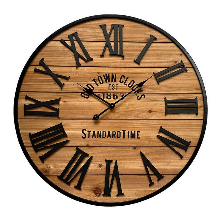 Sirena Clock - 33" for wholesale by Aspire Home Accents