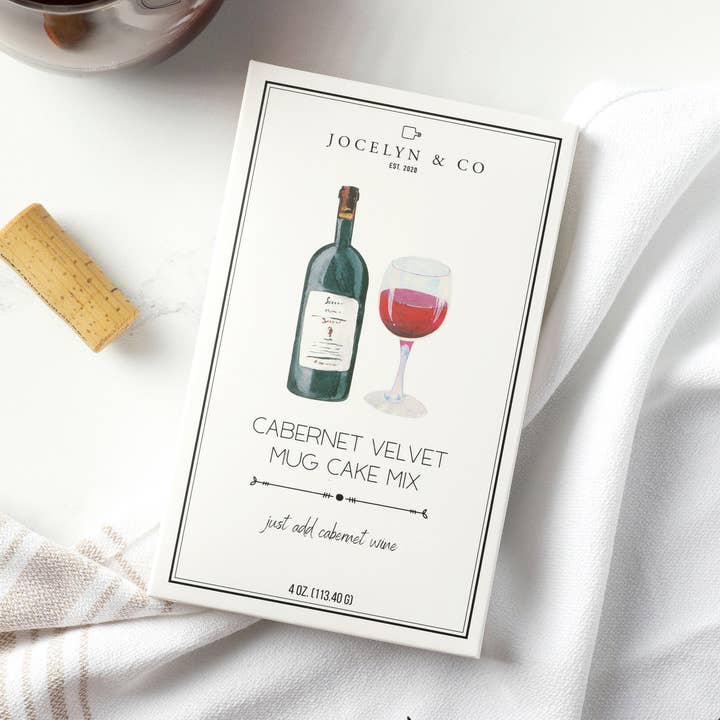 Jocelyn & Co - Wholesale Taart/cakemix - Cabernet Velvet Mug Cake Mix0