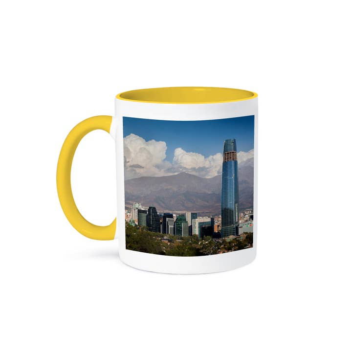 3dRose - Wholesale Coffee Mug - 3dRose, Chile, Santiago, Providencia building and Gran Torre Santiago tower., Mug