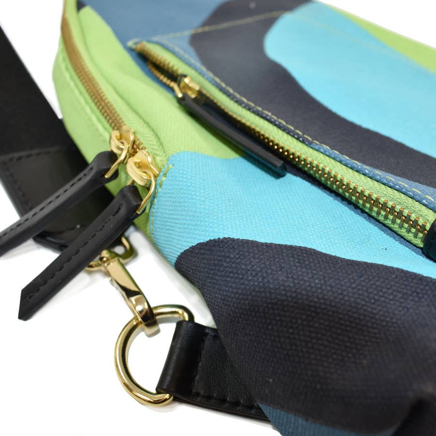 Dupatta Designs - Wholesale Crossbody Bag - Women's - Chihiro Colorblock Cross-body Bag24