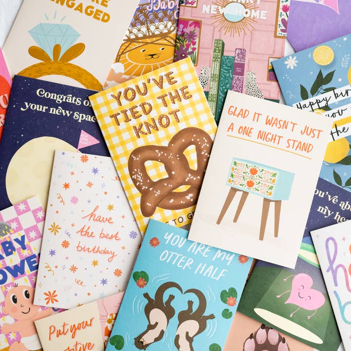 Tikkled Pink - Wholesale Valentine's Day Card - Otter Half | Valentine's Day Card | Funny Anniversary Card