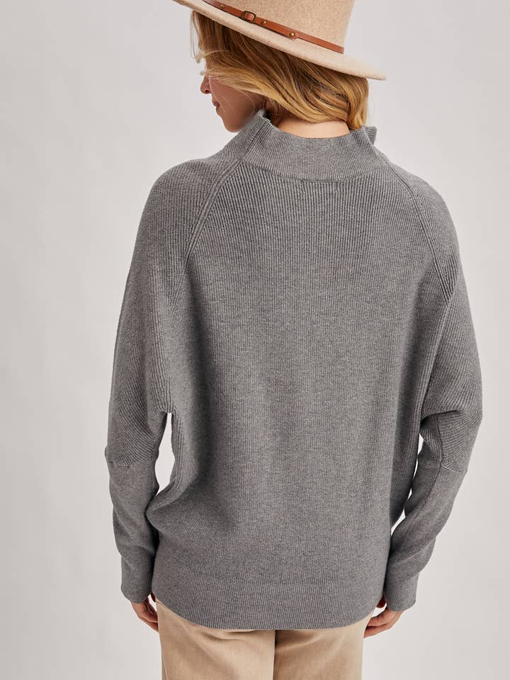 Bluivy - Wholesale Knit Sweater - Women's - SLOUCH NECK DOLMAN SLEEVED PULLOVER27