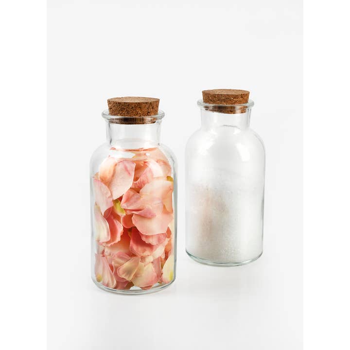 Jamali Garden - Wholesale Vase - 6 ½in Glass Bottle With Cork2