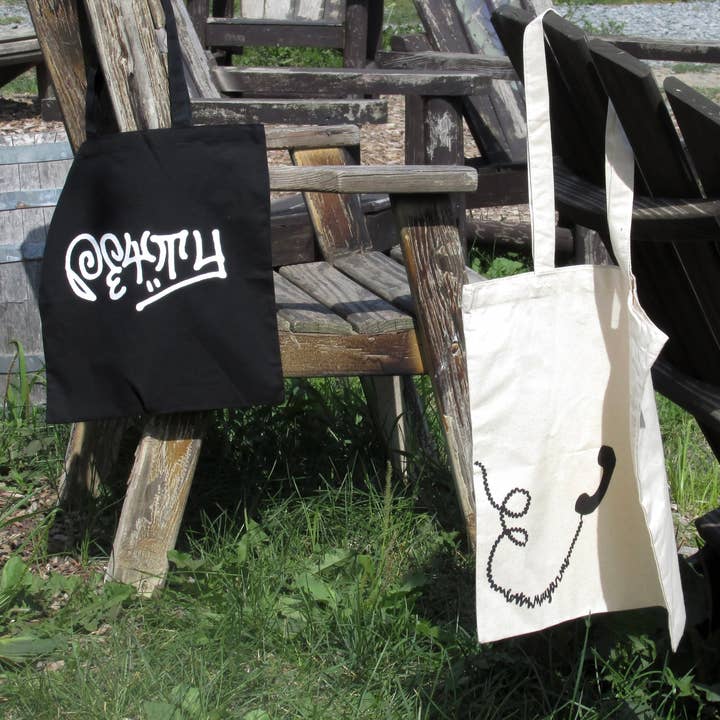 PETTY Magazine - Wholesale Tote Bag - Unisex - PETTY Phone Tote Bag1