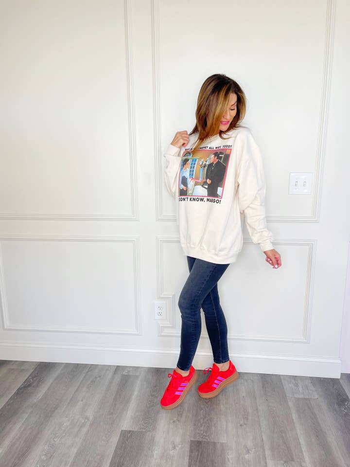 Poppy & Pine - Wholesale Graphic Sweatshirt - Women's - I Don't Know Margo Sweatshirt