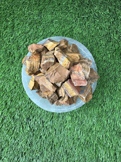 CaNatureLover – Engroshandel Spirituelle sten og krystaller – Tiger Eye RAW, 0,75 „-1.25" Størrelse, RAW Tiger Eye6