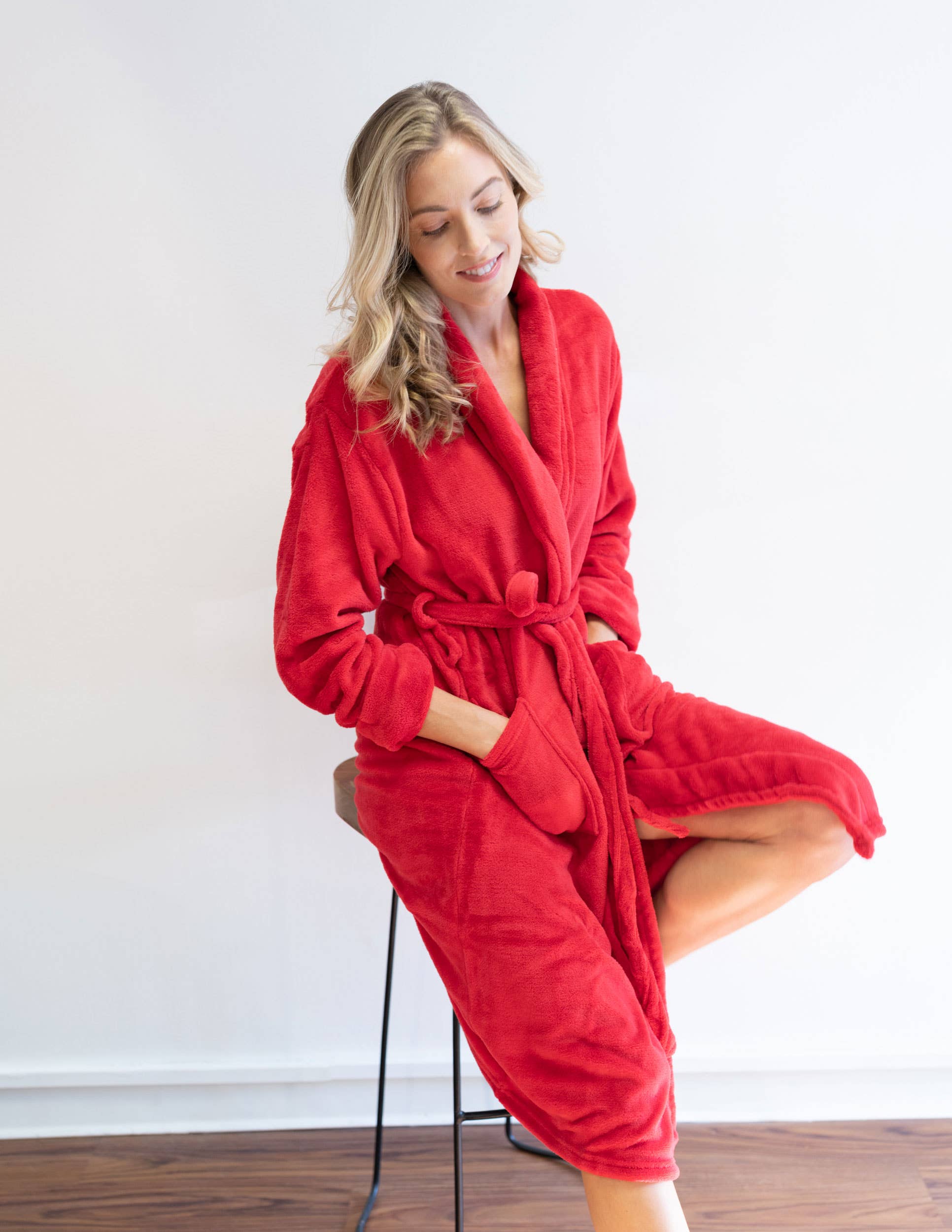 Leveret Pajamas - Wholesale Robe - Women's - Womens Fleece Robe20