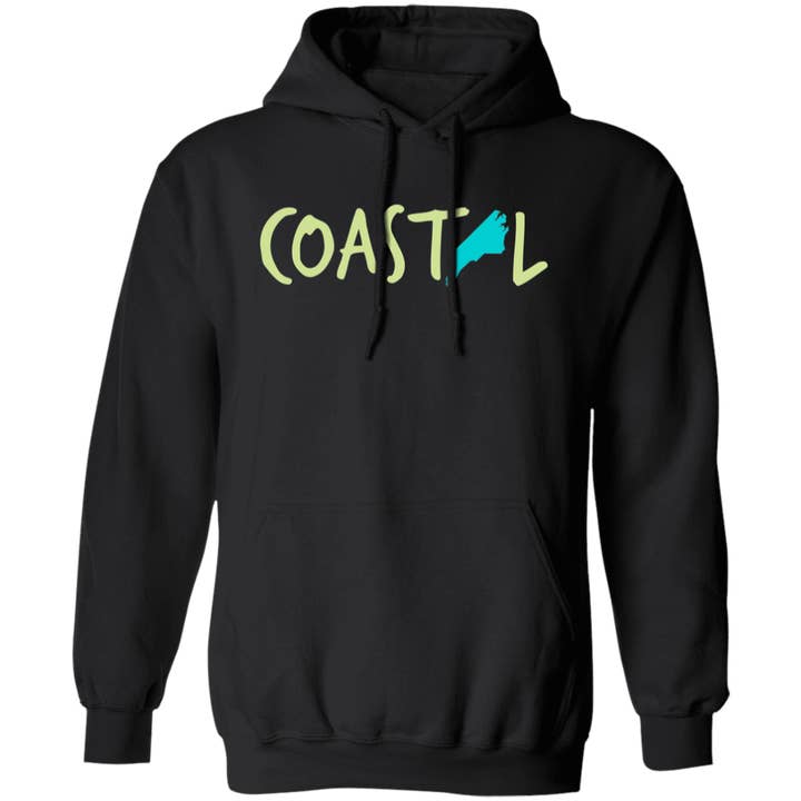 Sweat à capuche unisexe Love It de la chaîne Coastal North Carolina pour la vente par Coastal & Midwest State of Mind