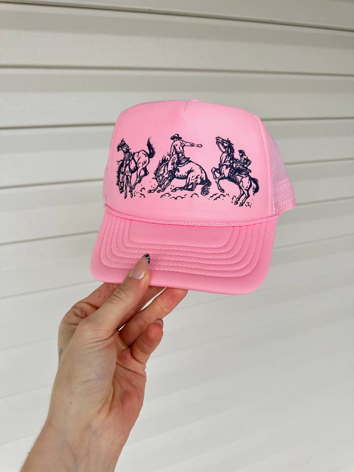 Tre Amigos Truckerkeps (Flera färgalternativ) för wholesale av Gunpowder and Glam Boutique