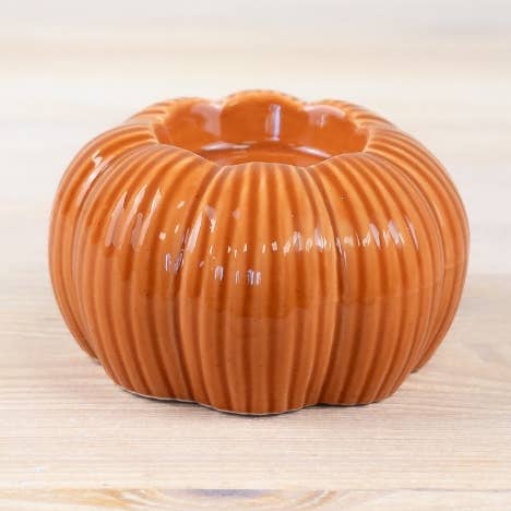 Portavelas de Calabaza Naranja, 9,3 cm para venta al por mayor de Gainsborough Giftware x Portland Living