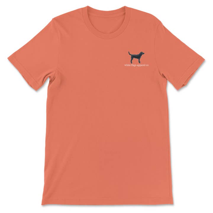 SPECIAL EDITION: Black Lab Tee - Short Sleeve for wholesale by White Flags Apparel Co