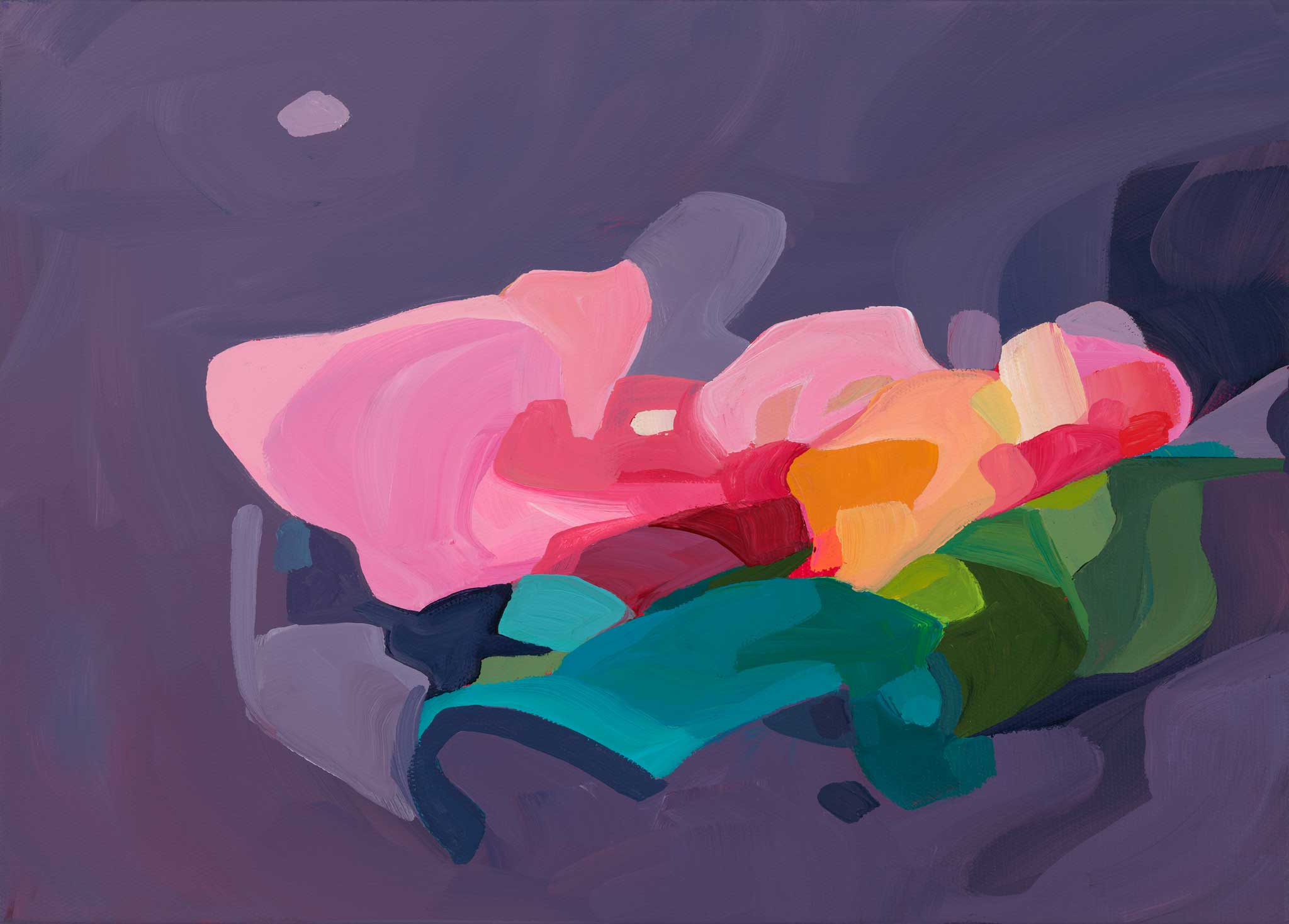 Susannah Bleasby Art – papel de embrulho por atacado – Papel de embrulho artístico | Papel de embrulho liso | Papel de embrulho roxo3