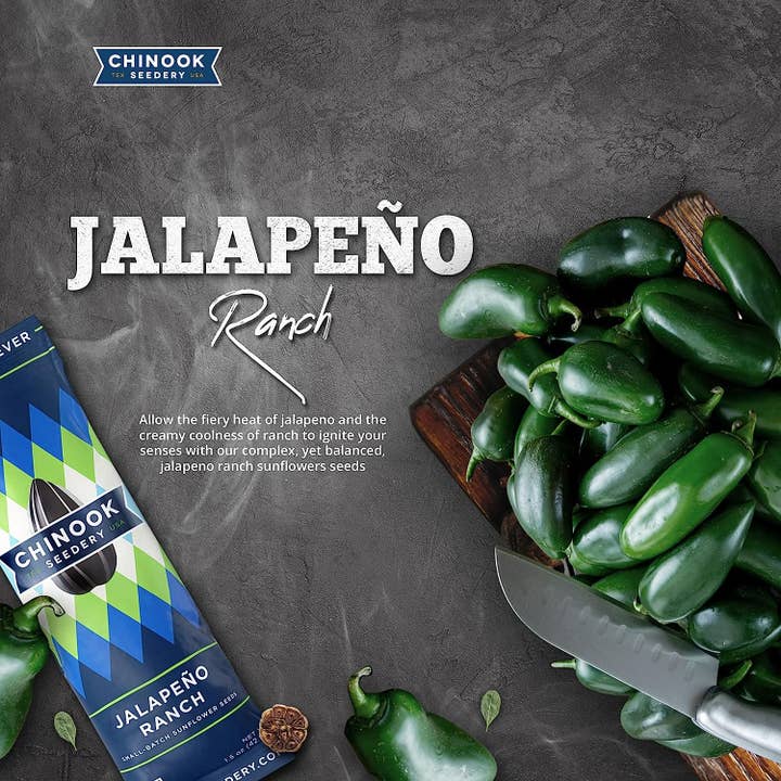 Chinook Seedery - Wholesale Seeds/Kernels - Spicy Ranch Sunflower Seeds | 1.5oz Packs | Keto Snacks1