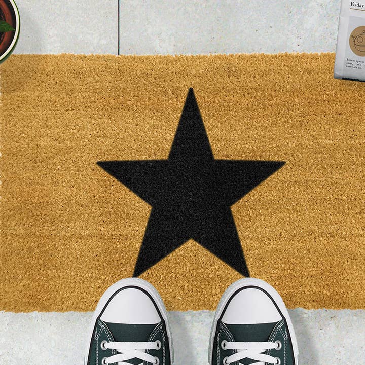 Paillasson étoile pour la vente par Artsy Mats