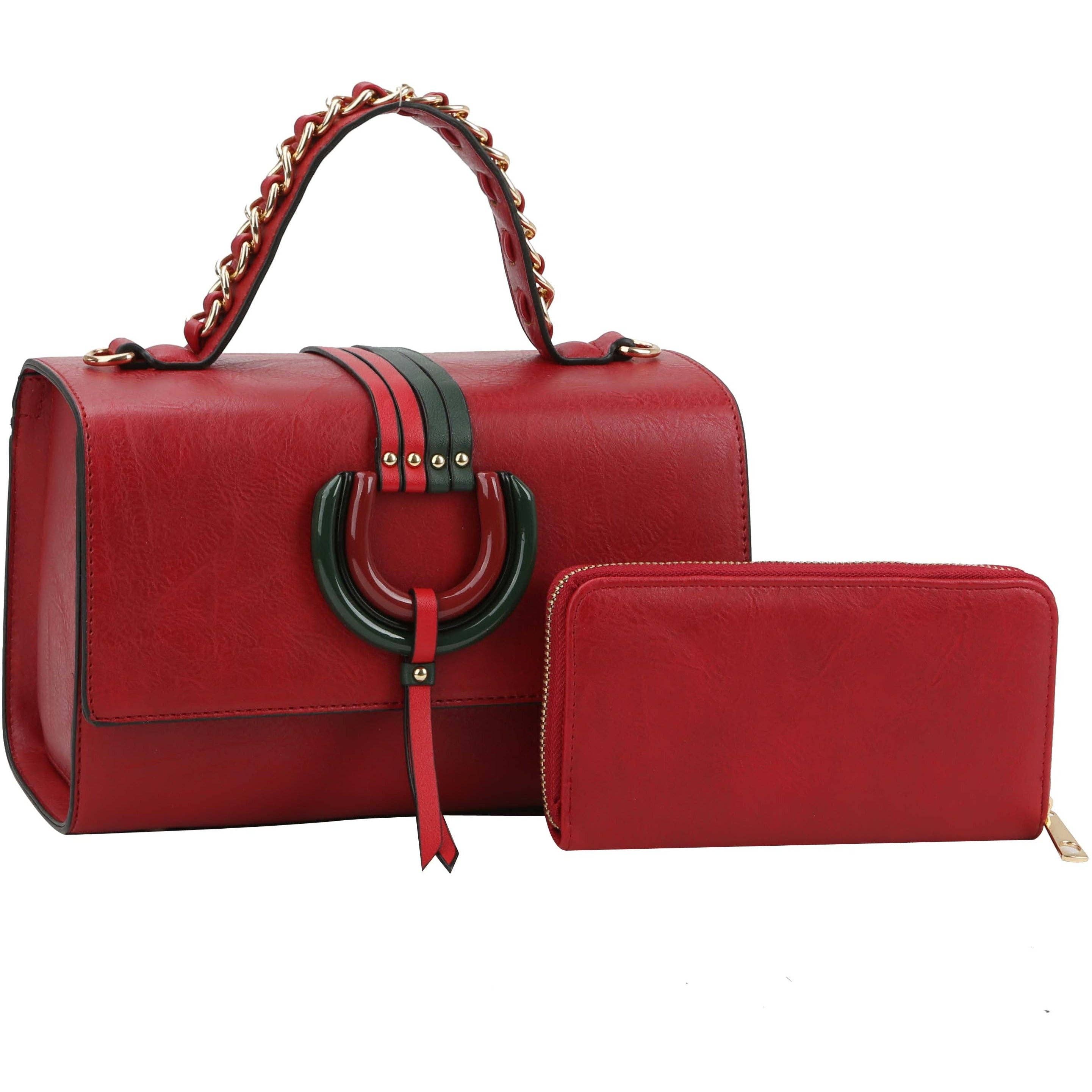 Handbag Factory Corp - Wholesale Top Handle Bag - Women's - Top Handle handBag 2pcs set wallet27