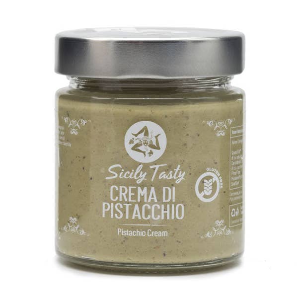 Siciliansk pistaciecreme 200 g. for engroshandel hos The Sicily Essence