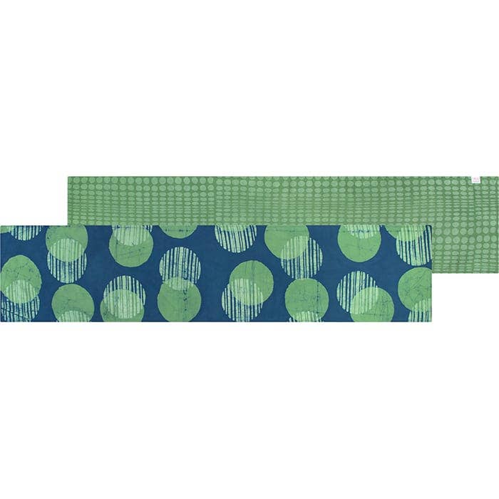 Global Mamas - Wholesale Table Runner - Table Runner-Short: Eclipse - Green-Organic3