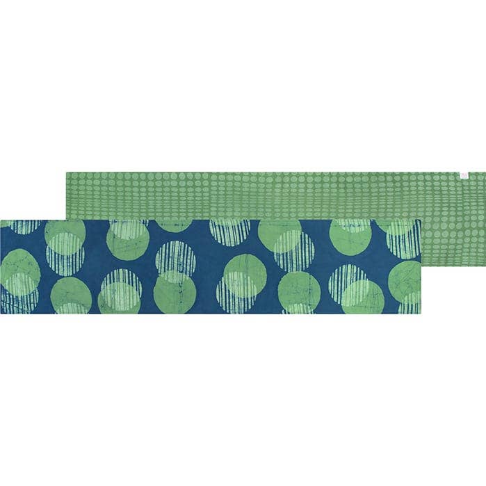 Global Mamas - Wholesale Table Runner - Table Runner-Short: Eclipse - Green-Organic3