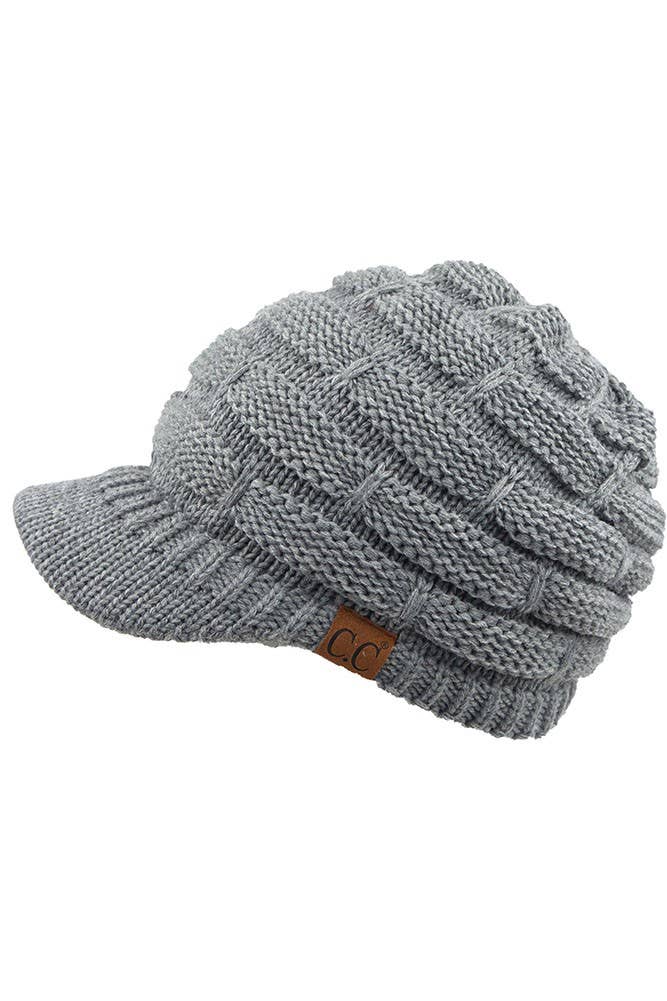 Hana - Wholesale Beanie - Women's - C.C Ribbed Knit Brim Beanie1
