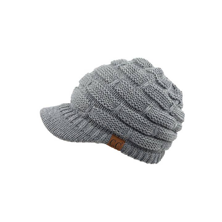 Hana - Wholesale Beanie - Women's - C.C Ribbed Knit Brim Beanie1