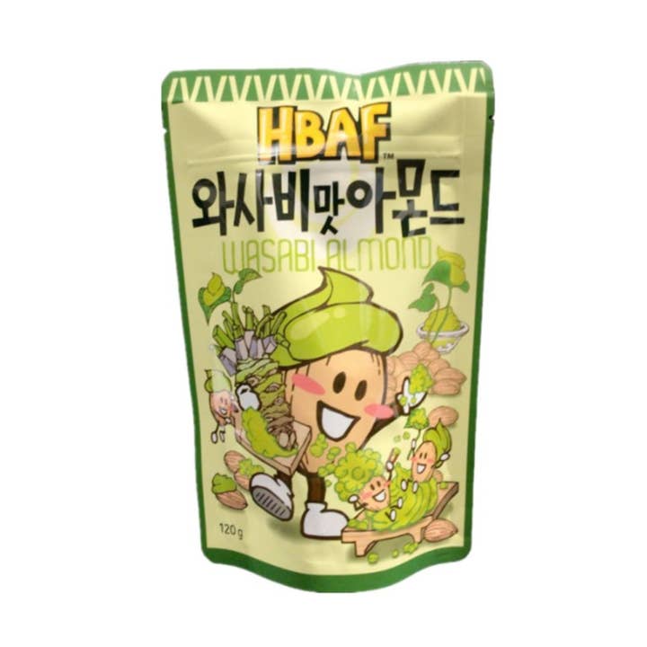 HBAF Amêndoa com Wasabi 120 g por atacado de utoppa GmbH
