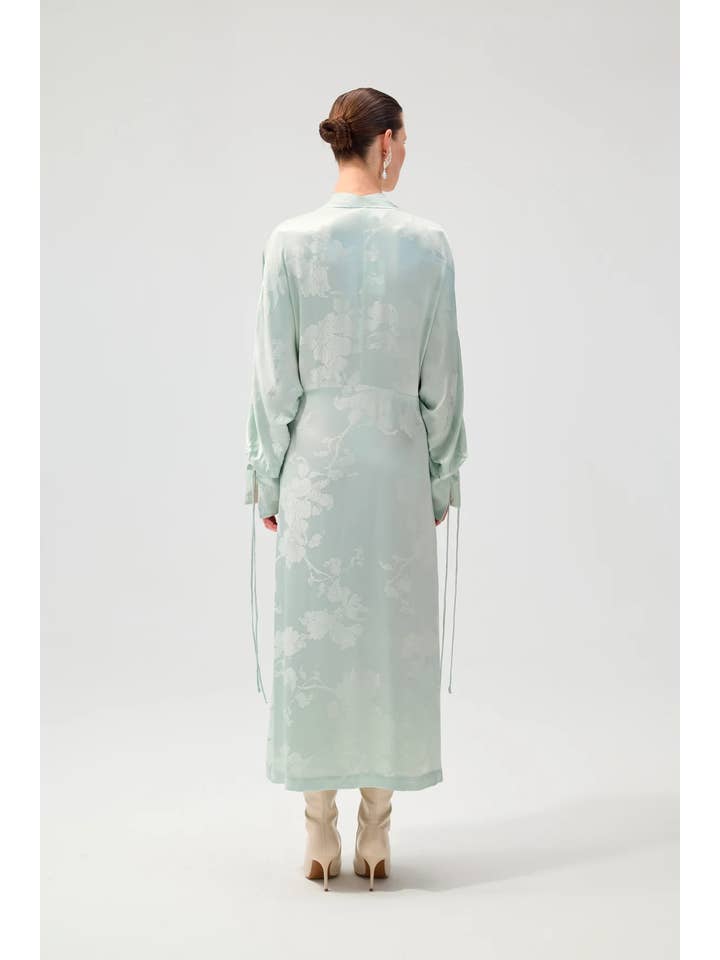 eikō ai - Wholesale Kimono - Women's - Ibi Kimono Aqua1