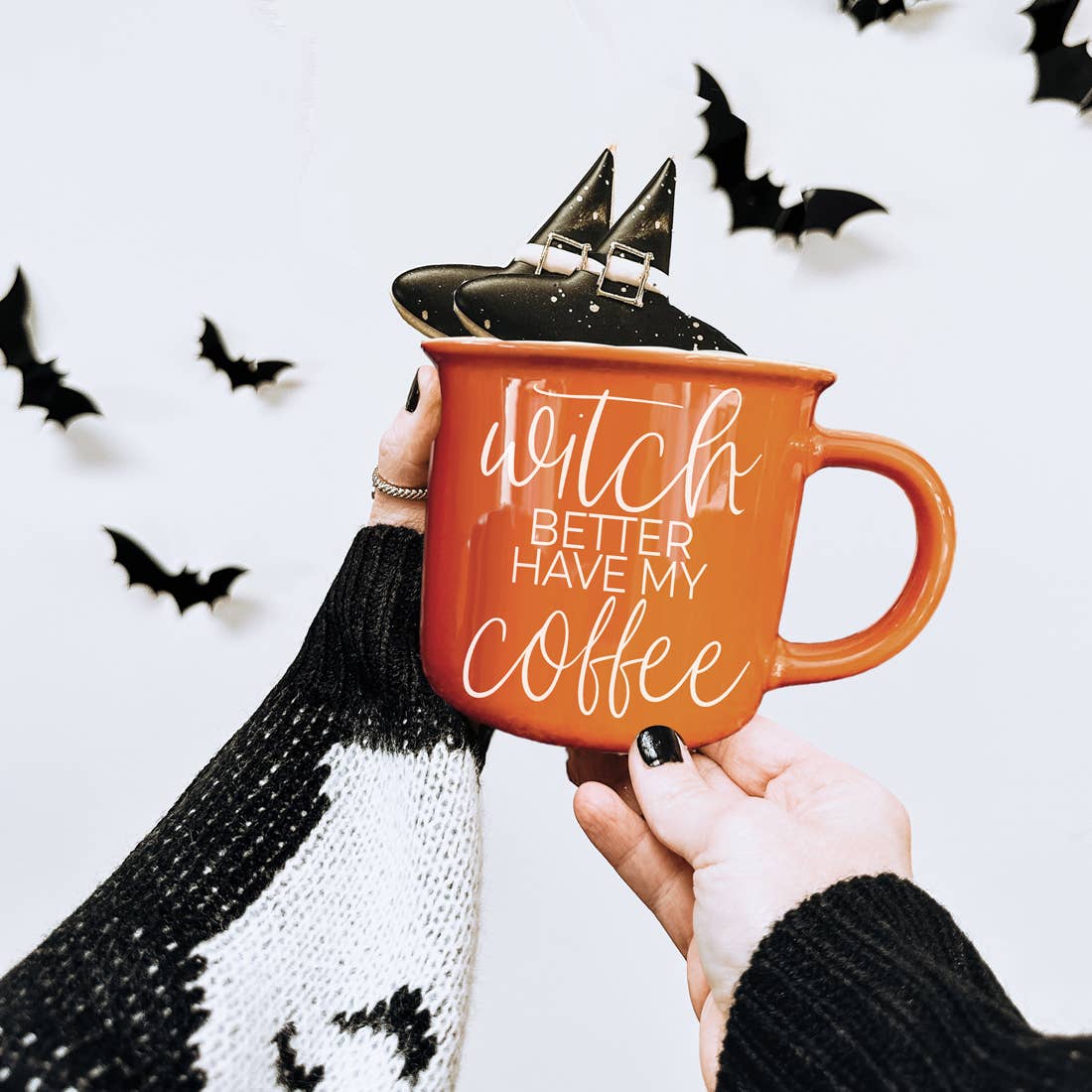 Gia Roma - Wholesale Coffee Mug - Imperfect Fall & Halloween Coffee Mugs on Sale, Neutral Cups10