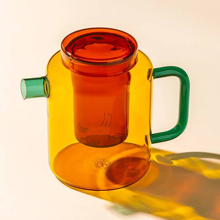 Chá Pot – Teal and Toffee for wholesale by MAHŌ Sensory