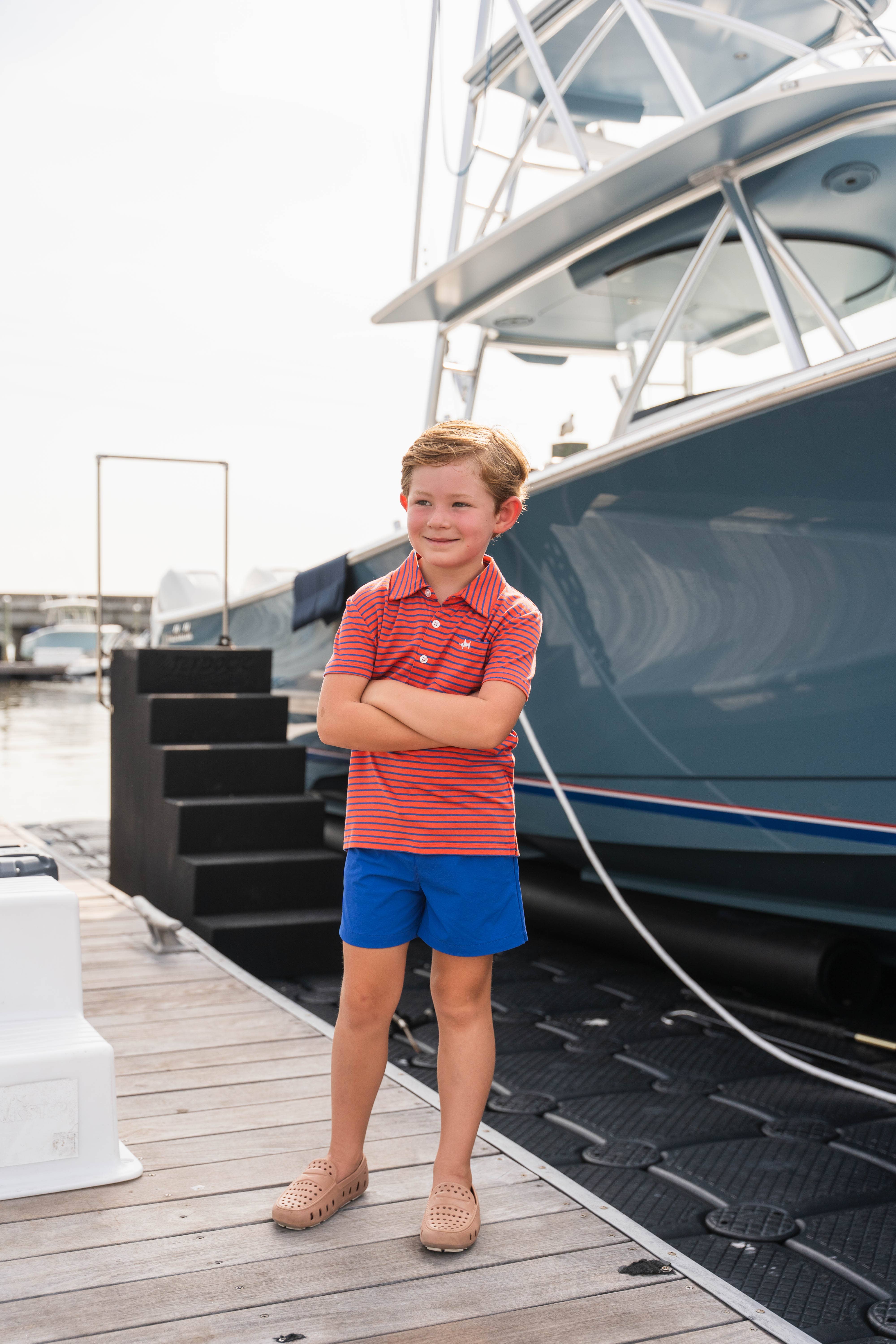 Saltwater Boys Company - Vente T-shirt – enfant - Polo Garçons Banks3