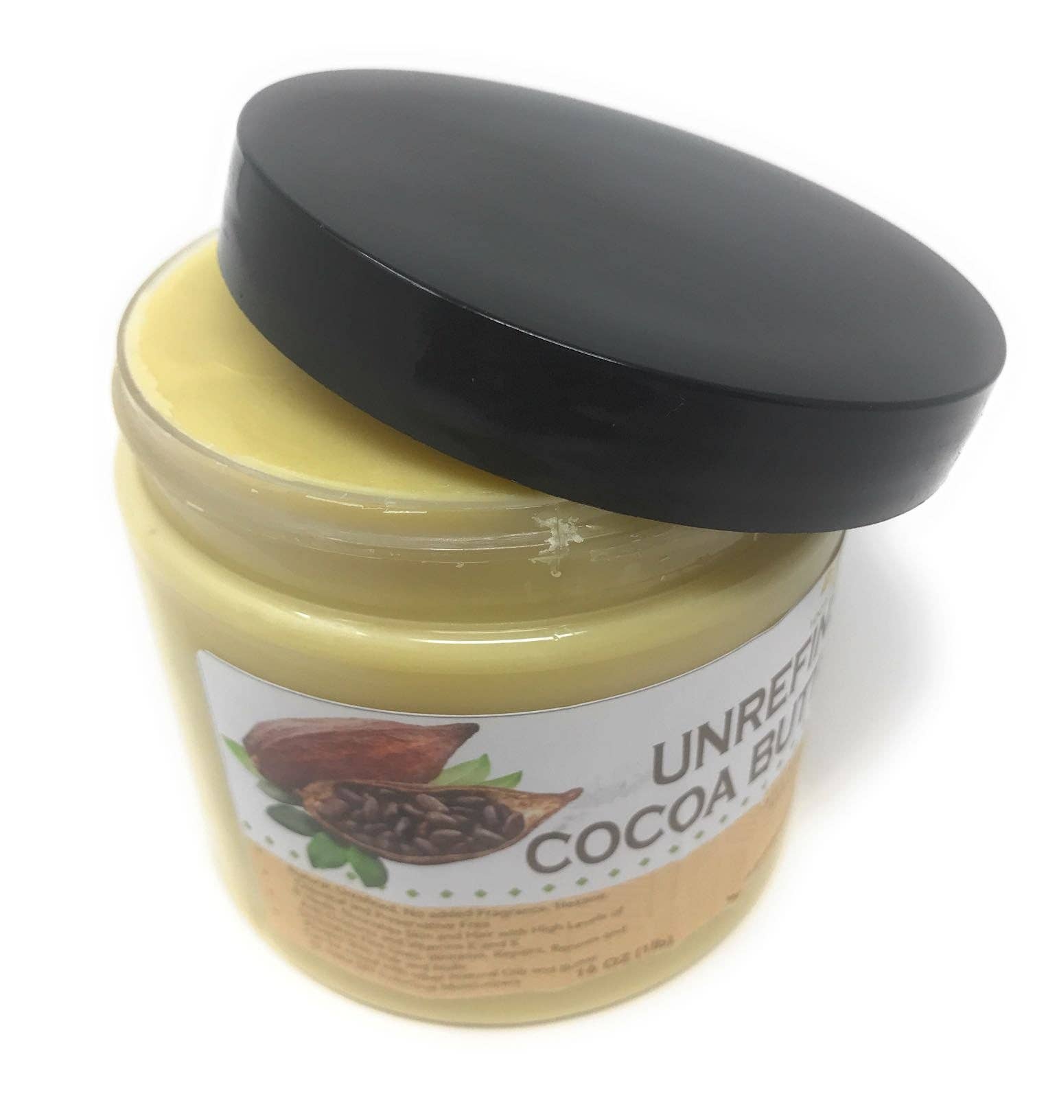 Goldstar Shea Butter - Vendita all'ingrosso Balsamo/burro per il corpo - Burro di cacao grezzo grezzo al 100% Goldstar - 16 OZ (1 POUND)1