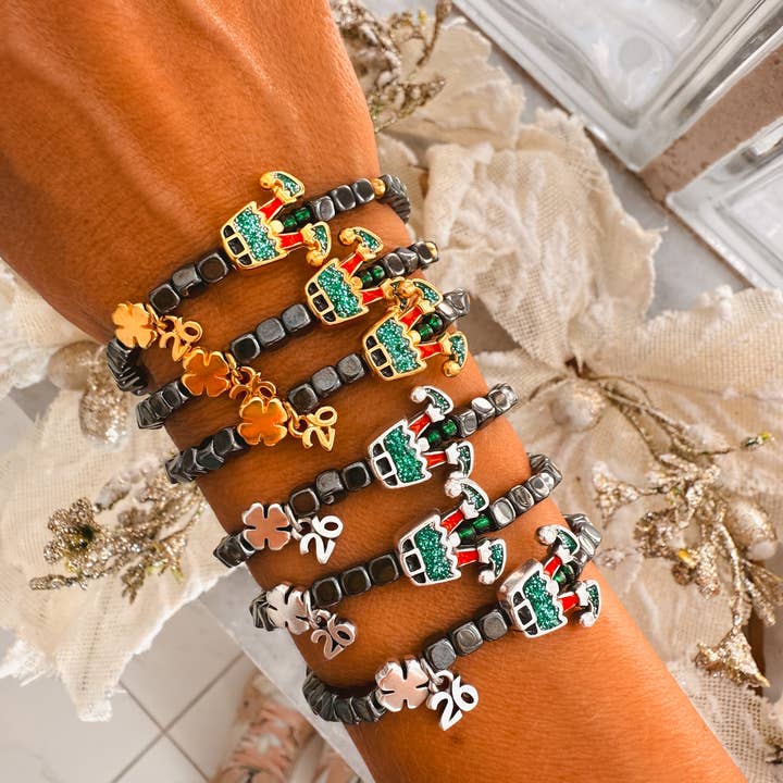 2026 Elf Charm Bracelets – Fun Holiday Jewelry Gift 🎄 and other Purchase Wholesale elfos navideños. Free Returns & Net 60 Terms on Faire trending on Faire.