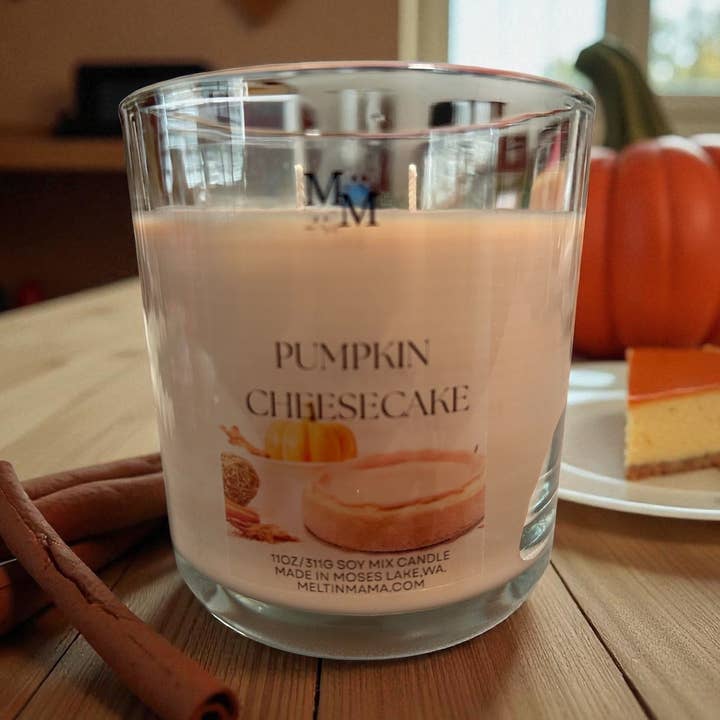 Pumpkin Cheesecake for wholesale by Meltin Mama