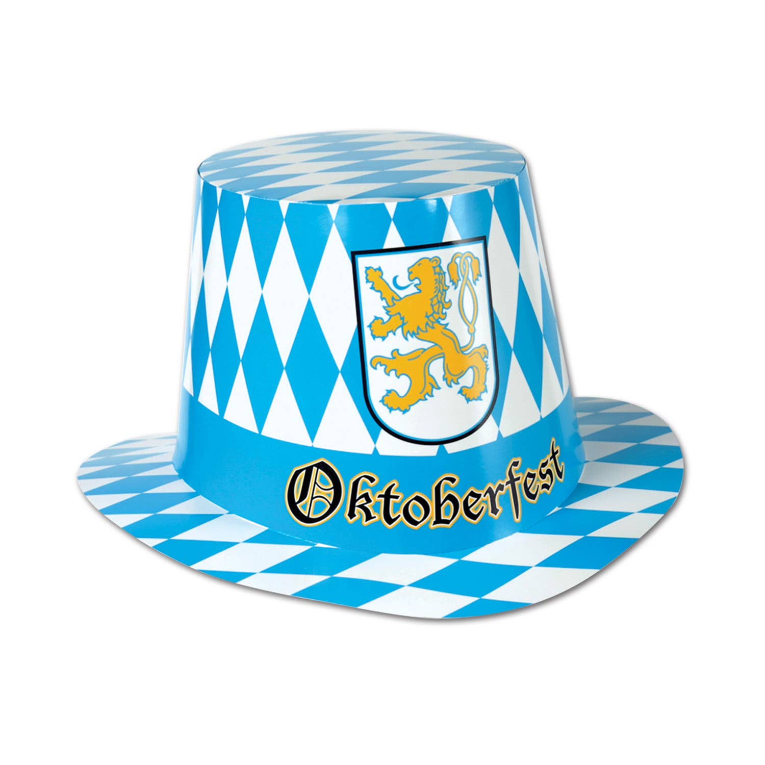 Beistle - Wholesale Party Hat/Crown - Oktoberfest Cardstock Hi-Hat, one size fits most0