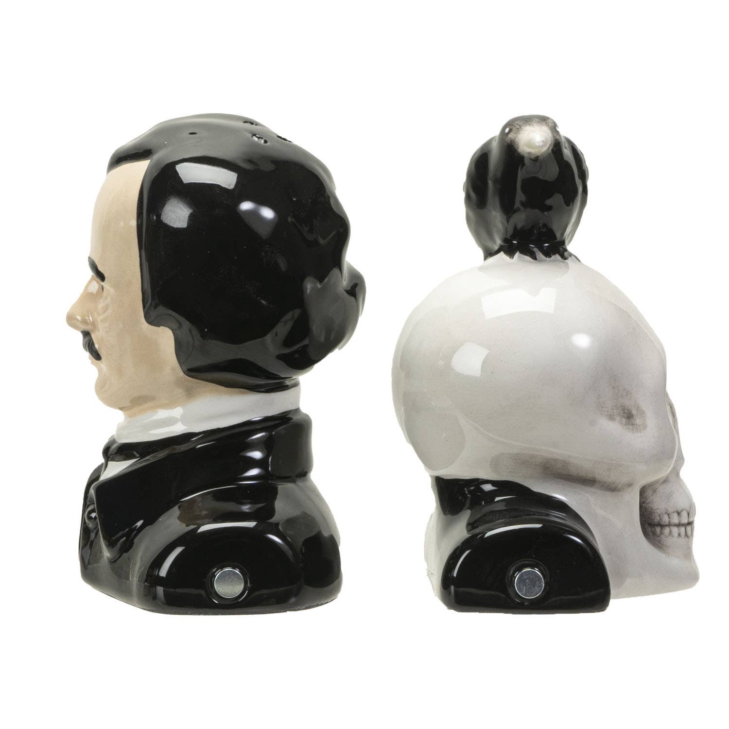 Pacific Trading - Wholesale Salt & Pepper Shaker Set - Edgar Allen Poe Ceramic Salt & Pepper Shaker Set3
