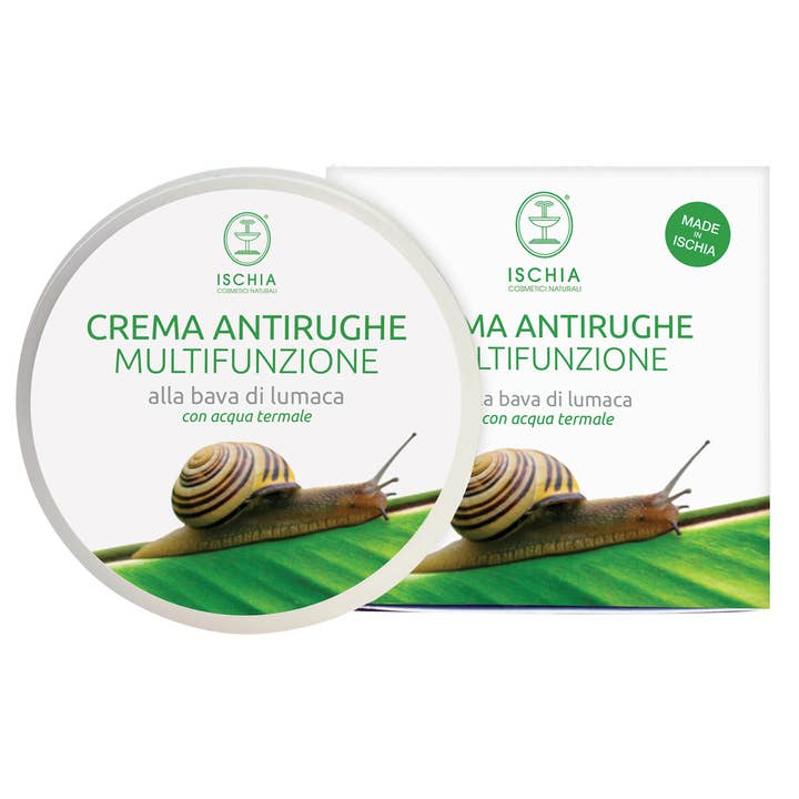 Multifunktionale Anti-Falten-Creme mit Schneckenschleim – Dose für den Großhandel von ISCHIA COSMETICI NATURALI