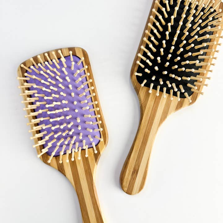 Smile Boutiques - Wholesale Hair Brush/Comb - Plastic Free Bamboo Hair Brush 4