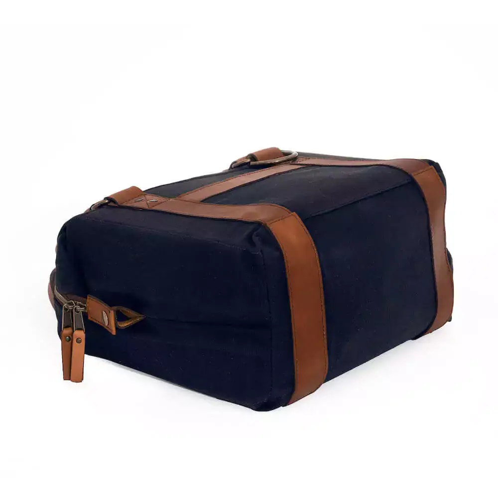 Mission Mercantile Leather Goods – Engroshandel Køletaske – Hvid Wing Voksbehandlet lærred Cooler20