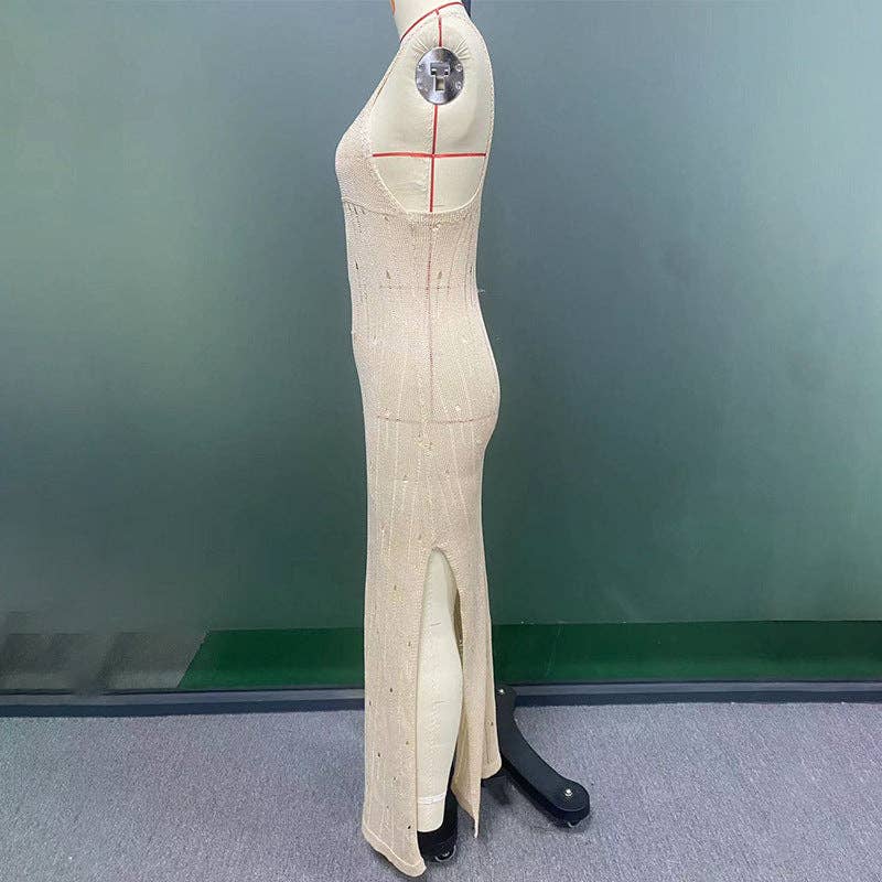 As Shown HOT Summer Knit Dress Beach Sexy  Breezy for wholesale on Faire9