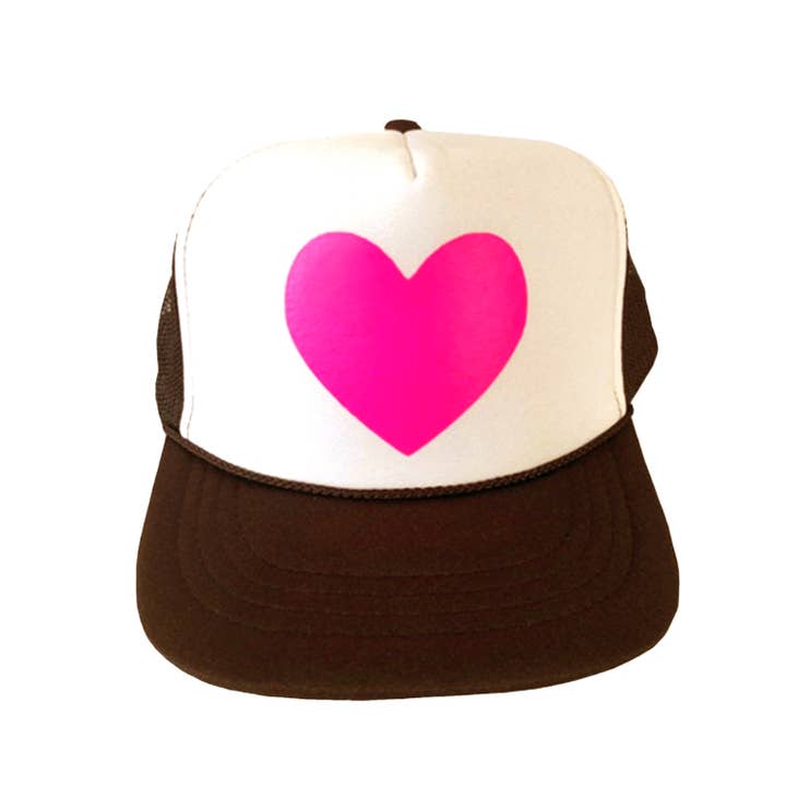 Neon hjärta Trucker mössa ungdom & Vuxen för wholesale av Buffalo Road Hats