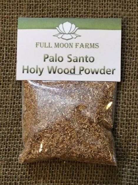 Palo Santo Powder for wholesale by Full Moon Farms, LLC