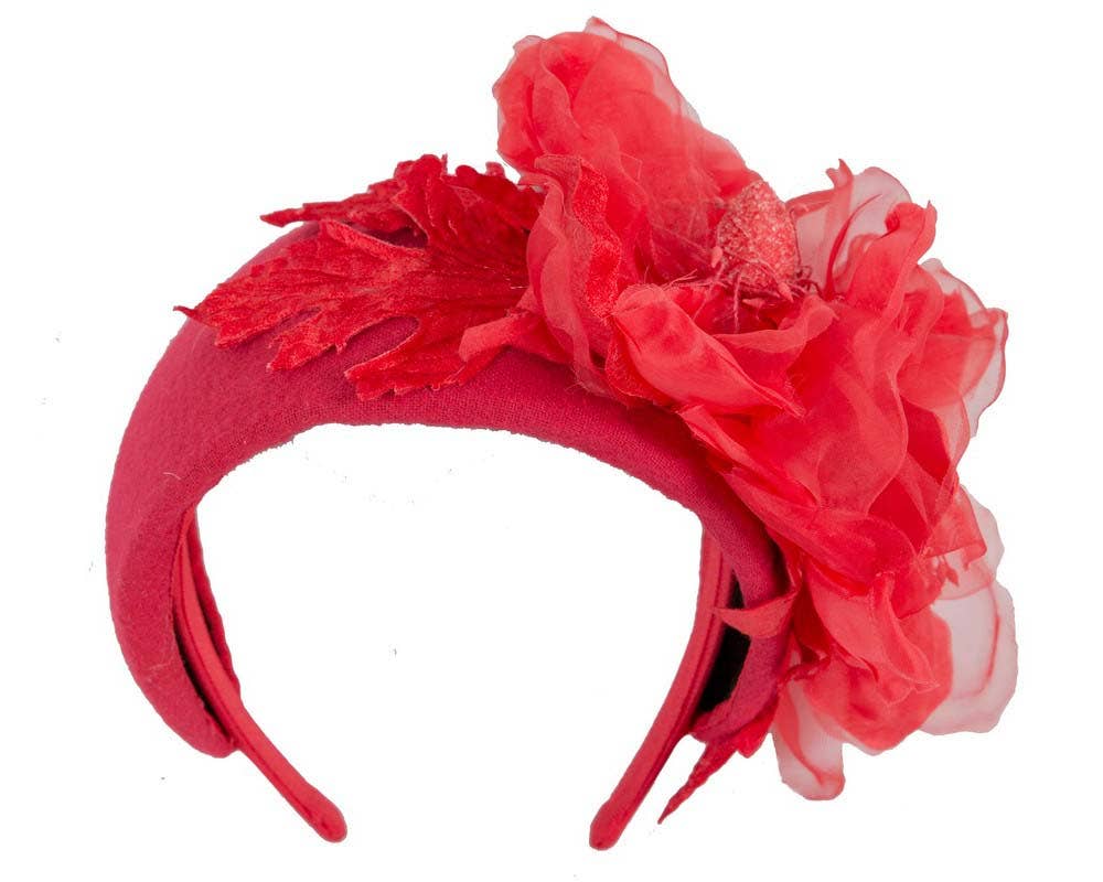 Max Alexander by Cupids Millinery Melbourne - Vendita all'ingrosso Fascinator - Donna - Cerchietto largo con fiore in seta18